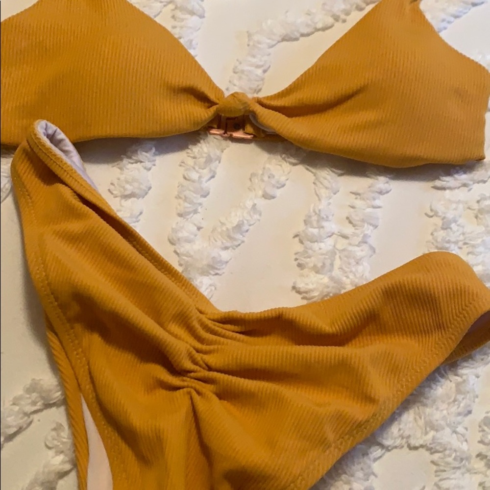 Yellow Hello Molly Bikini